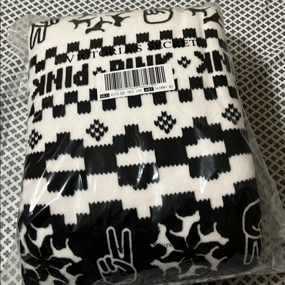 Pink Victoria secret blanket